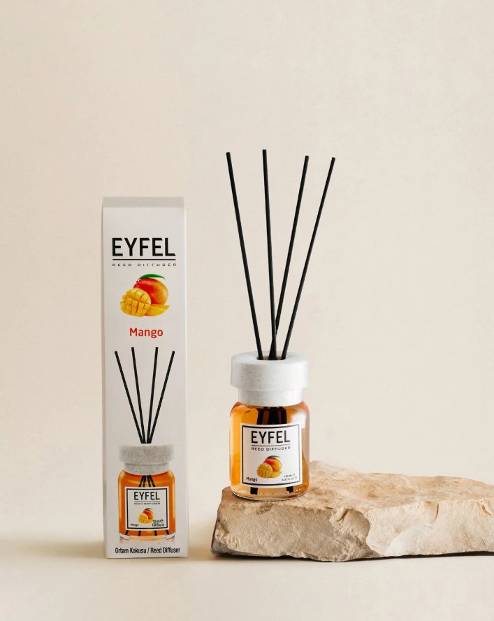 EYFEL Reed Diffuser - Mango 120 ml - Al Kabayel Dicount CenterEYFEL Reed Diffuser - Mango 120 mlHome FragranceseyfelAl Kabayel Dicount Center