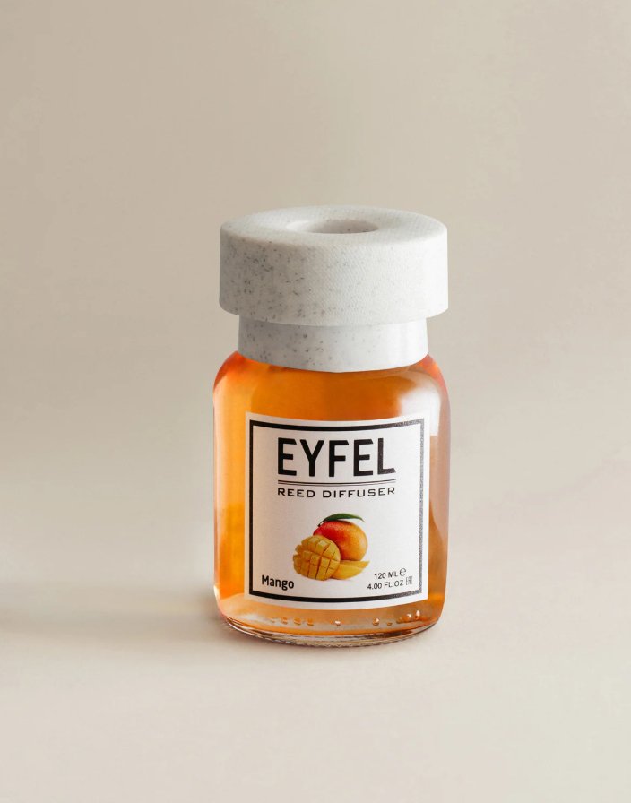 EYFEL Reed Diffuser - Mango 120 ml - Al Kabayel Dicount CenterEYFEL Reed Diffuser - Mango 120 mlHome FragranceseyfelAl Kabayel Dicount Center