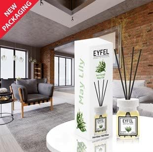 EYFEL REED DIFFUSER - MAY LILY 120ML - Al Kabayel Dicount CenterEYFEL REED DIFFUSER - MAY LILY 120MLHome FragranceseyfelAl Kabayel Dicount Center