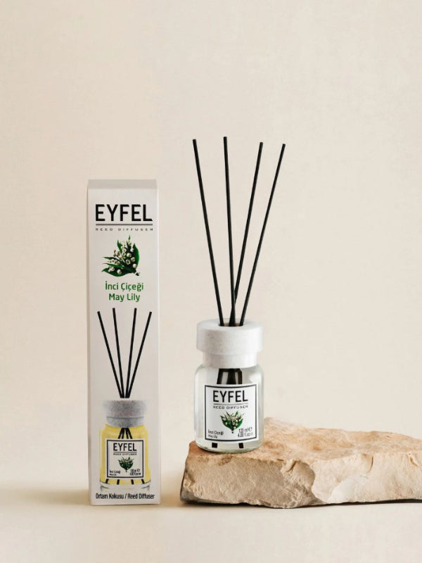 EYFEL REED DIFFUSER - MAY LILY 120ML - Al Kabayel Dicount CenterEYFEL REED DIFFUSER - MAY LILY 120MLHome FragranceseyfelAl Kabayel Dicount Center