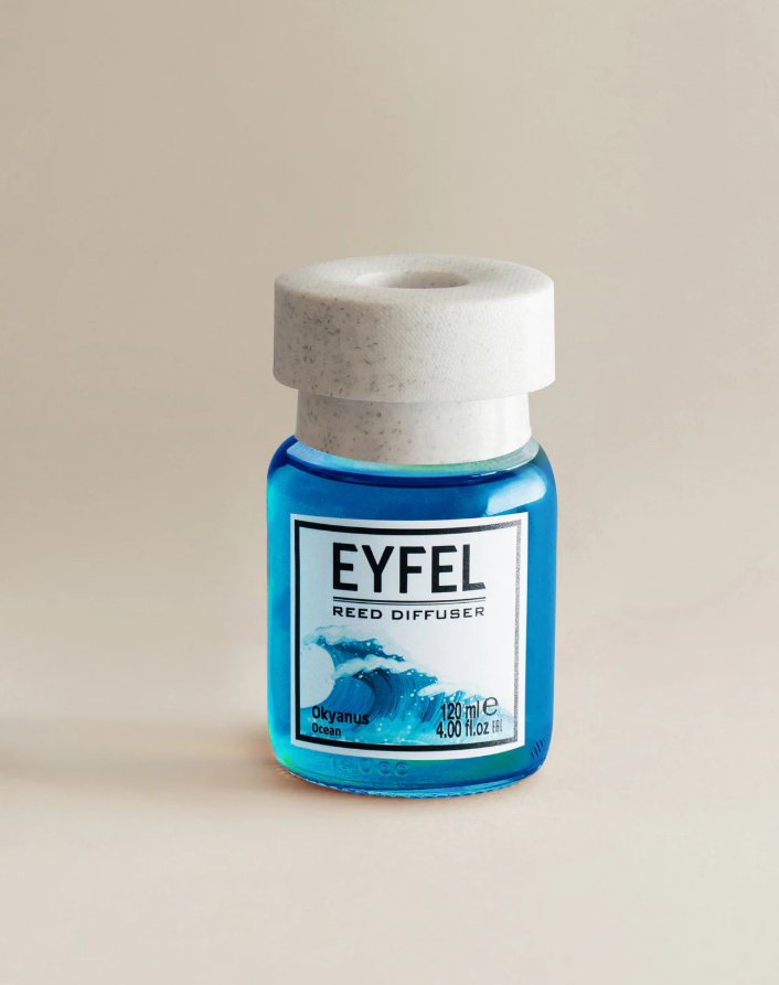 EYFEL Reed Diffuser - Ocean 120ml - Al Kabayel Dicount CenterEYFEL Reed Diffuser - Ocean 120mlHome FragranceseyfelAl Kabayel Dicount Center
