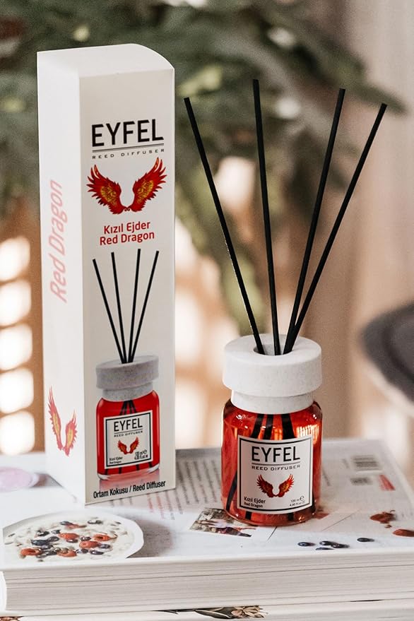 EYFEL Reed Diffuser - Red Dragon 120 ml - Al Kabayel Dicount CenterEYFEL Reed Diffuser - Red Dragon 120 mlHome FragranceseyfelAl Kabayel Dicount Center