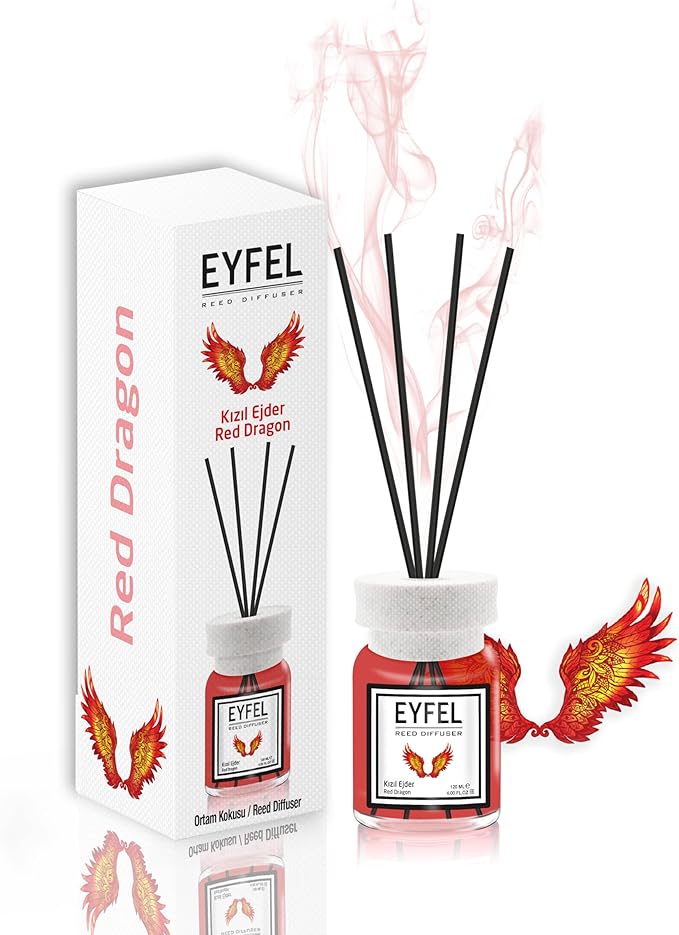 EYFEL Reed Diffuser - Red Dragon 120 ml - Al Kabayel Dicount CenterEYFEL Reed Diffuser - Red Dragon 120 mlHome FragranceseyfelAl Kabayel Dicount Center