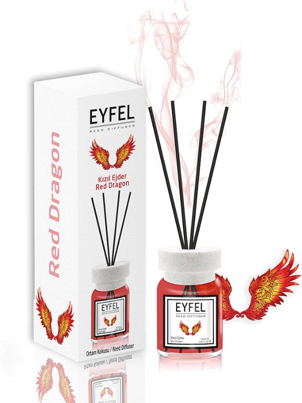 EYFEL Reed Diffuser - Red Dragon 120 ml - Al Kabayel Dicount CenterEYFEL Reed Diffuser - Red Dragon 120 mlHome FragranceseyfelAl Kabayel Dicount Center