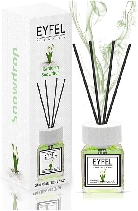 EYFEL Reed Diffuser - Snowdrop 120 ml - Al Kabayel Dicount CenterEYFEL Reed Diffuser - Snowdrop 120 mlHome FragranceseyfelAl Kabayel Dicount Center
