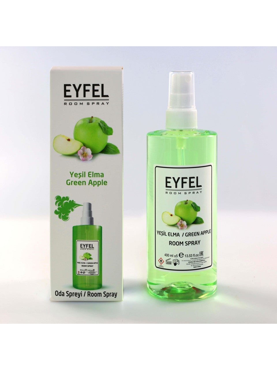 EYFEL Room Spray - Yeşil Elma/Green Apple 400ml - Al Kabayel Discount CentreEYFEL Room Spray - Yeşil Elma/Green Apple 400mlHome FragrancesEYFELAl Kabayel Discount Centre