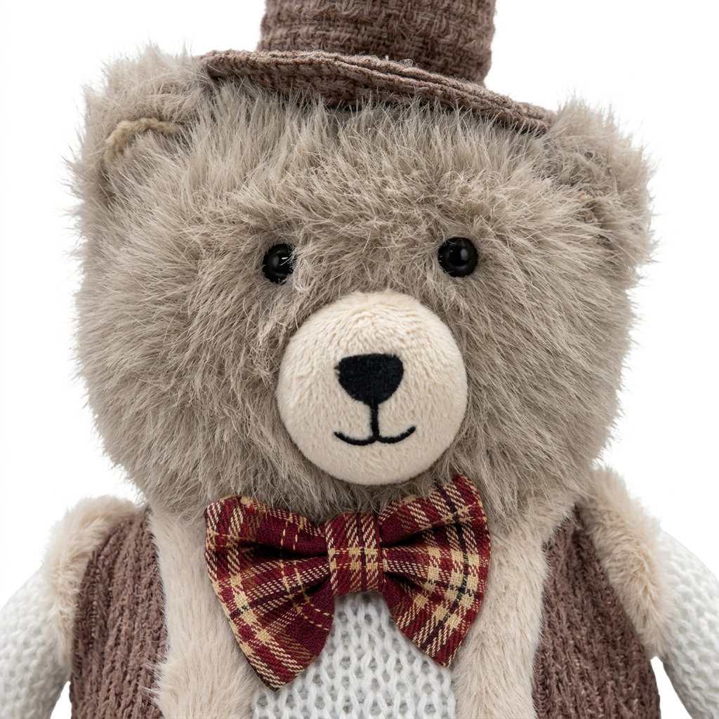 Christmas Decoration Teddy Bear - 30cm