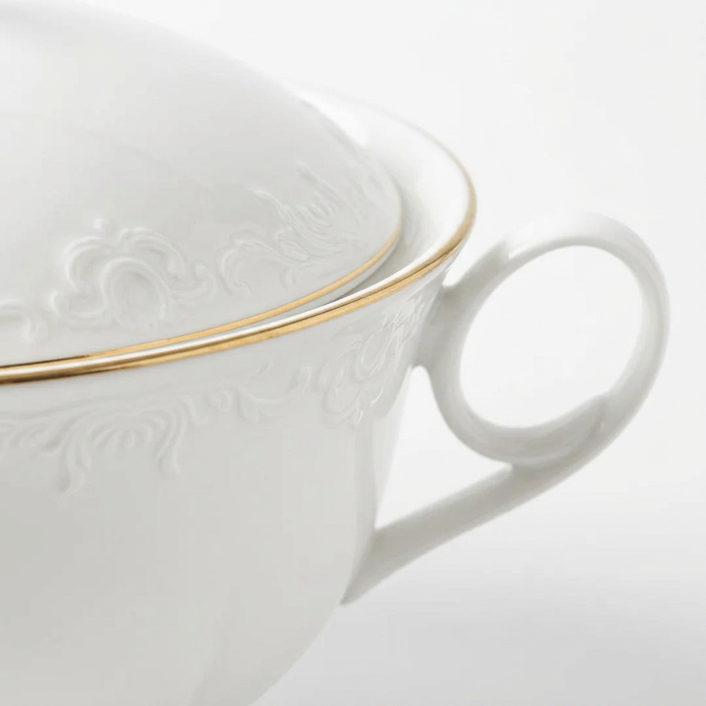 Luhpar Imperia Porcelain Soup Pot with Lid – 20cm