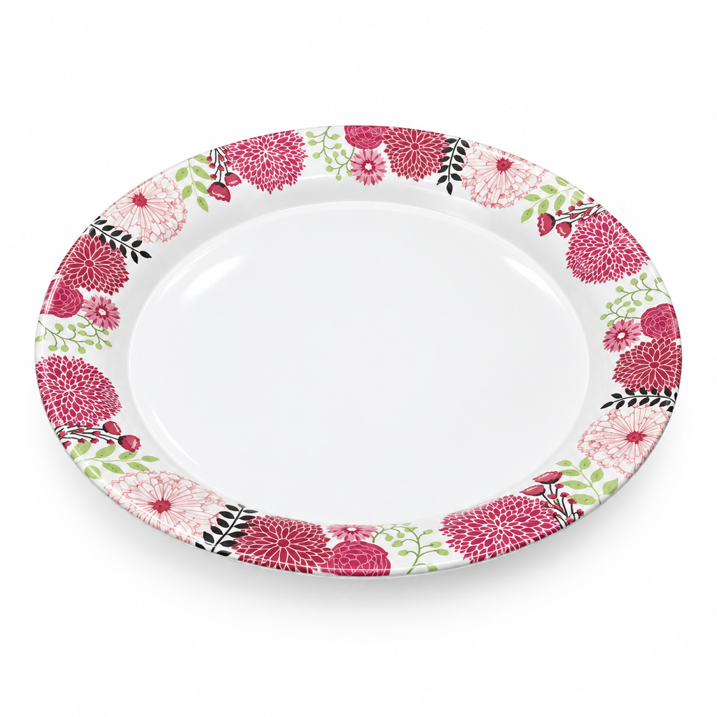 Kitchenmark Round Melamine Serving Tray - 40cm