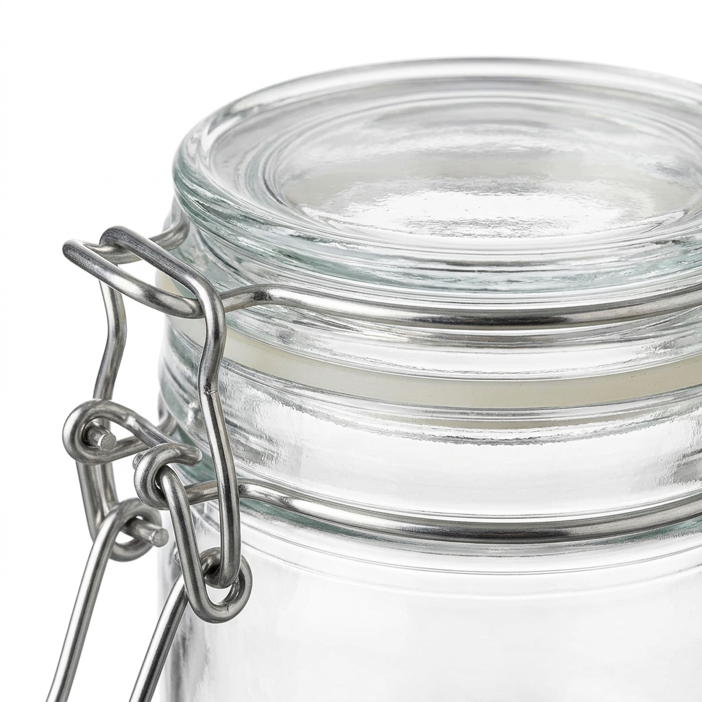 Glass Jar with Clip Lid – 110ml