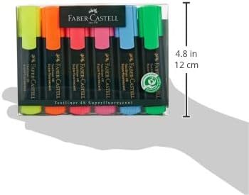 Faber - Castell Classic Highlighter Wallet Of 6pcs Green, Classic, 154806, Estuche Con 6 Textliner - Al Kabayel Discount CentreFaber - Castell Classic Highlighter Wallet Of 6pcs Green, Classic, 154806, Estuche Con 6 TextlinerPens, Pencils & MarkersFABER - CASTELLAl Kabayel Discount Centre