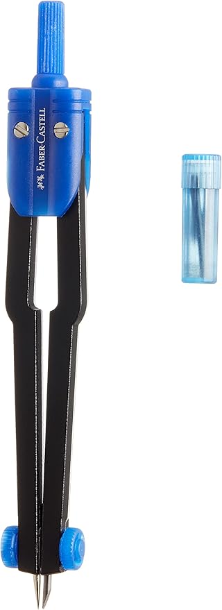 Faber - Castell Compass For School & College, Assorted Colours - Al Kabayel Discount CentreFaber - Castell Compass For School & College, Assorted ColoursRulers & Math SetsFABER - CASTELLAl Kabayel Discount Centre