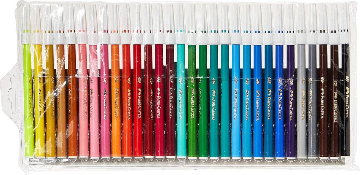 Faber - Castell Felt Color Markers - 30Pcs - Al Kabayel Discount CentreFaber - Castell Felt Color Markers - 30PcsColor PencilsFABER - CASTELLAl Kabayel Discount Centre