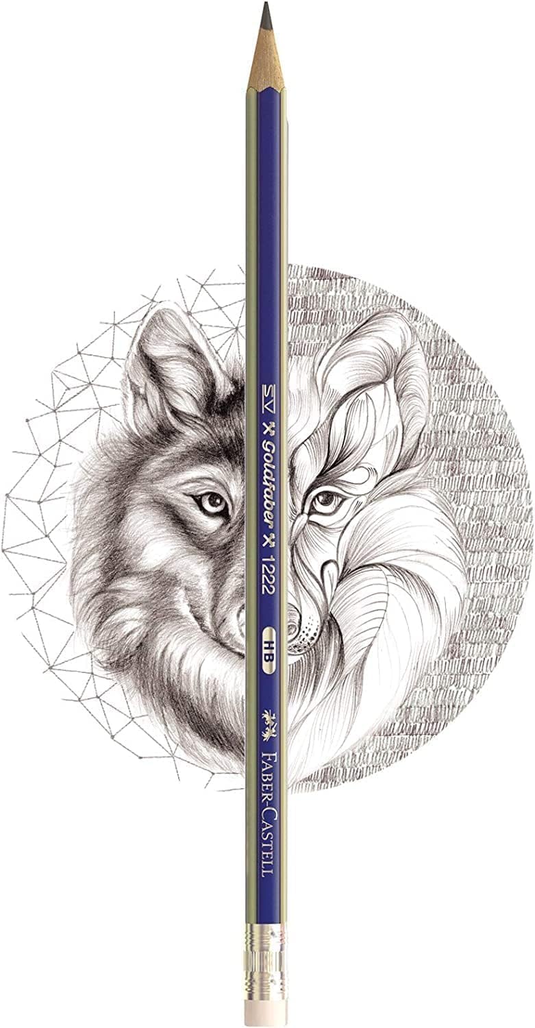 Faber - Castell Goldfaber Graphite Pencil HB with Eraser Tip – Box of 12 - Al Kabayel Discount CentreFaber - Castell Goldfaber Graphite Pencil HB with Eraser Tip – Box of 12Pens, Pencils & MarkersFABER CASTELLAl Kabayel Discount Centre