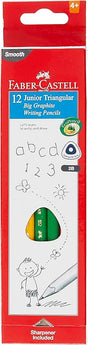 Faber - Castell Junior Triangular Graphite Pencil 2B Box Of 12Pc - Al Kabayel Discount CentreFaber - Castell Junior Triangular Graphite Pencil 2B Box Of 12PcPens, Pencils & MarkersFABER - CASTELLAl Kabayel Discount Centre