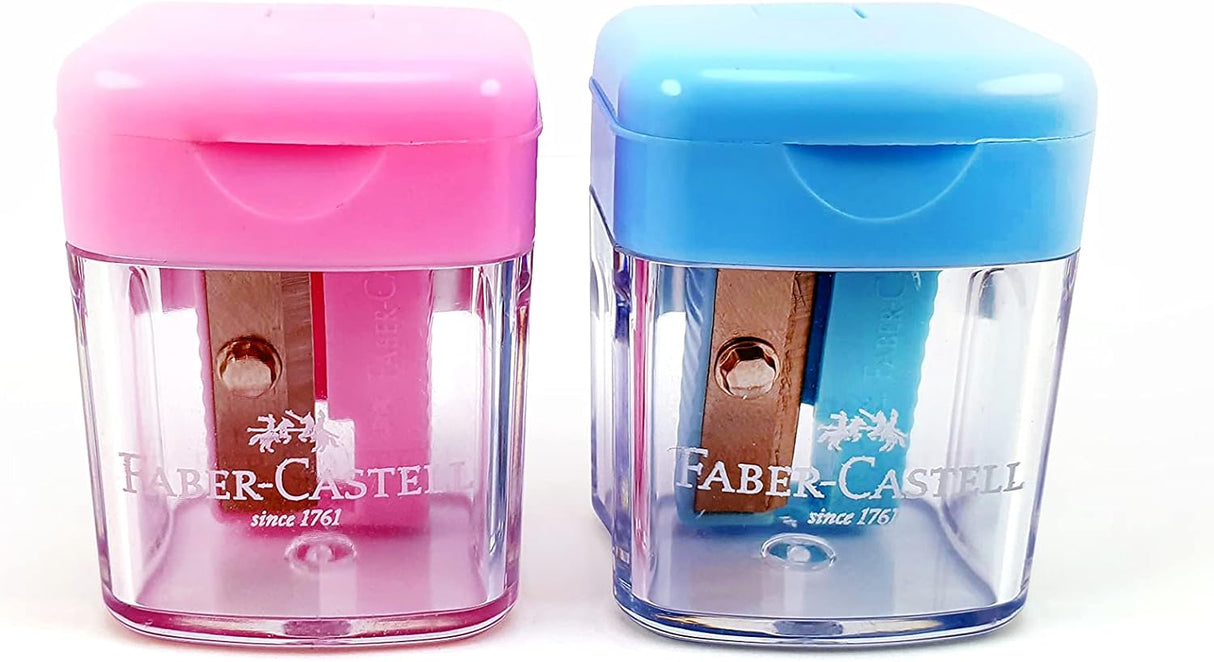 Faber - Castell Minibox Sharpener – 4pc Pastel Colours Set - Al Kabayel Discount CentreFaber - Castell Minibox Sharpener – 4pc Pastel Colours SetErasers & SharpenersFABER CASTELLAl Kabayel Discount Centre