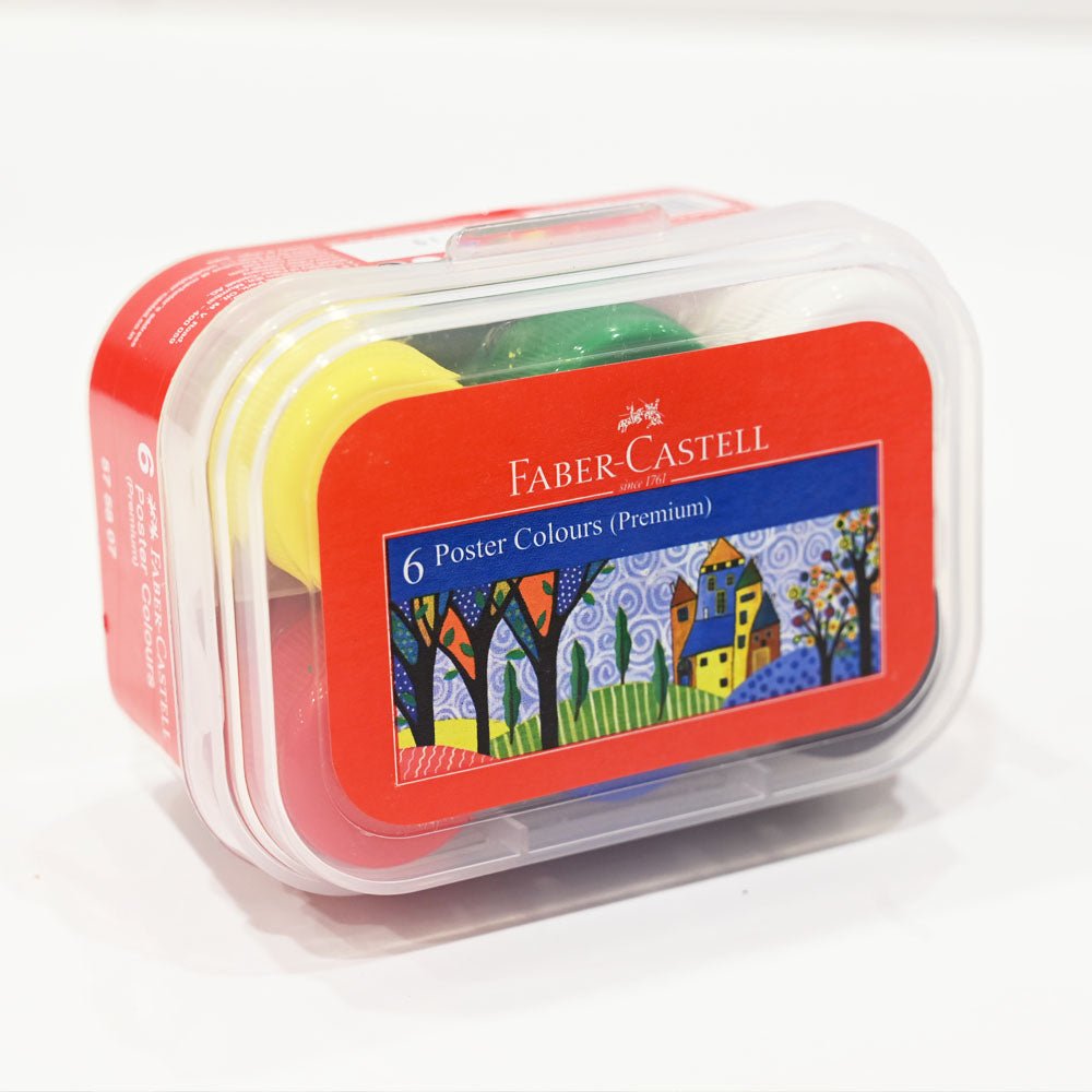 FABER CASTELL - Poster Colours Set of 6*10ml - Al Kabayel Discount CentreFABER CASTELL - Poster Colours Set of 6*10mlPaintsFABER - CASTELLAl Kabayel Discount Centre