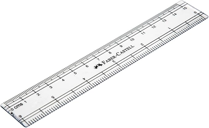 Faber Castell Transparent Plastic Ruler 15Cm Bx/10 - Al Kabayel Discount CentreFaber Castell Transparent Plastic Ruler 15Cm Bx/10Rulers & Math SetsFABER - CASTELLAl Kabayel Discount Centre
