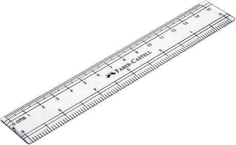 Faber Castell Transparent Plastic Ruler 15Cm Bx/10 - Al Kabayel Discount CentreFaber Castell Transparent Plastic Ruler 15Cm Bx/10Rulers & Math SetsFABER - CASTELLAl Kabayel Discount Centre