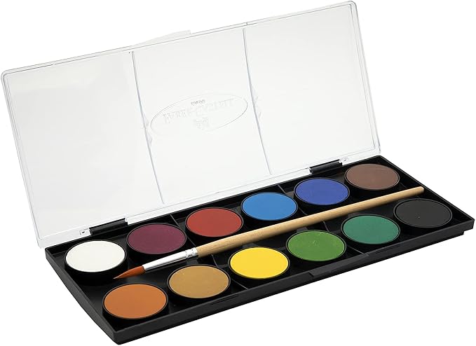 FABER CASTELL Watercolor Cakes Set - 12 Count - Al Kabayel Discount CentreFABER CASTELL Watercolor Cakes Set - 12 CountPaintsFABER CASTELLAl Kabayel Discount Centre