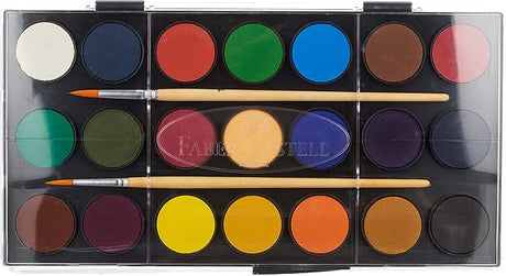 Faber - Castell Watercolor Tablets (Set Of 21 Colors) - Al Kabayel Discount CentreFaber - Castell Watercolor Tablets (Set Of 21 Colors)PaintsFABER - CASTELLAl Kabayel Discount Centre