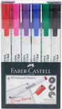 FABER CASTELL Whiteboard Marker Slim Wallet Of 6Pc - Al Kabayel Discount CentreFABER CASTELL Whiteboard Marker Slim Wallet Of 6PcPens, Pencils & MarkersFABER CASTELLAl Kabayel Discount Centre