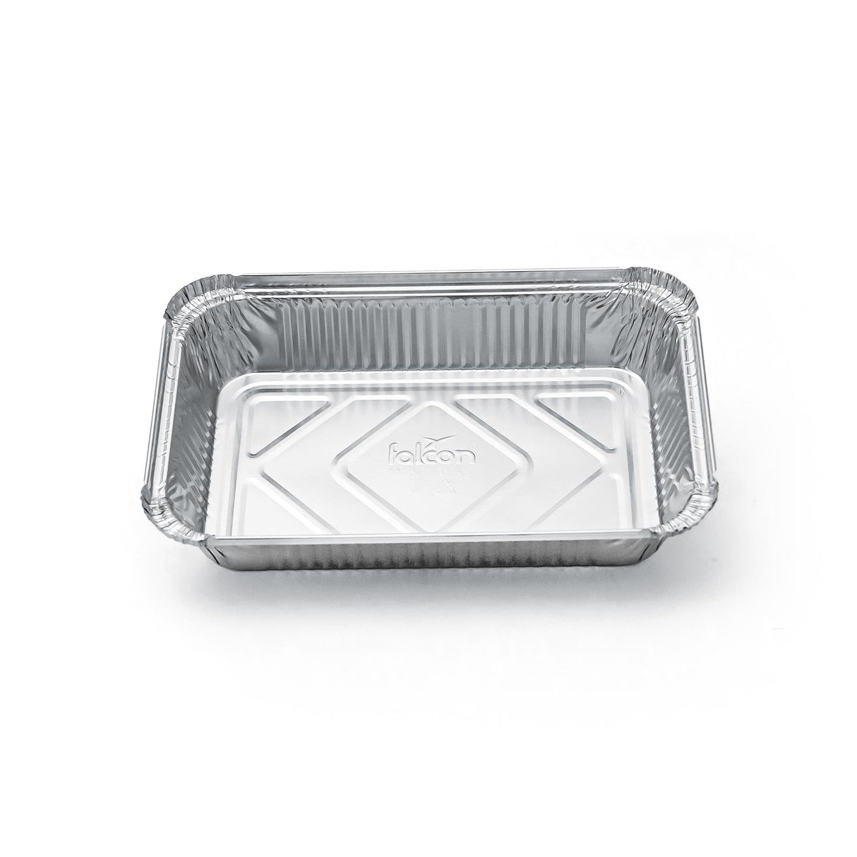 Falcon 12pcs Rectangular Aluminium Container with Lid 21.2cm*14.8cm*4.9cm - 8389 - Al Kabayel Discount CentreFalcon 12pcs Rectangular Aluminium Container with Lid 21.2cm*14.8cm*4.9cm - 8389DisposablesFALCONAl Kabayel Discount Centre