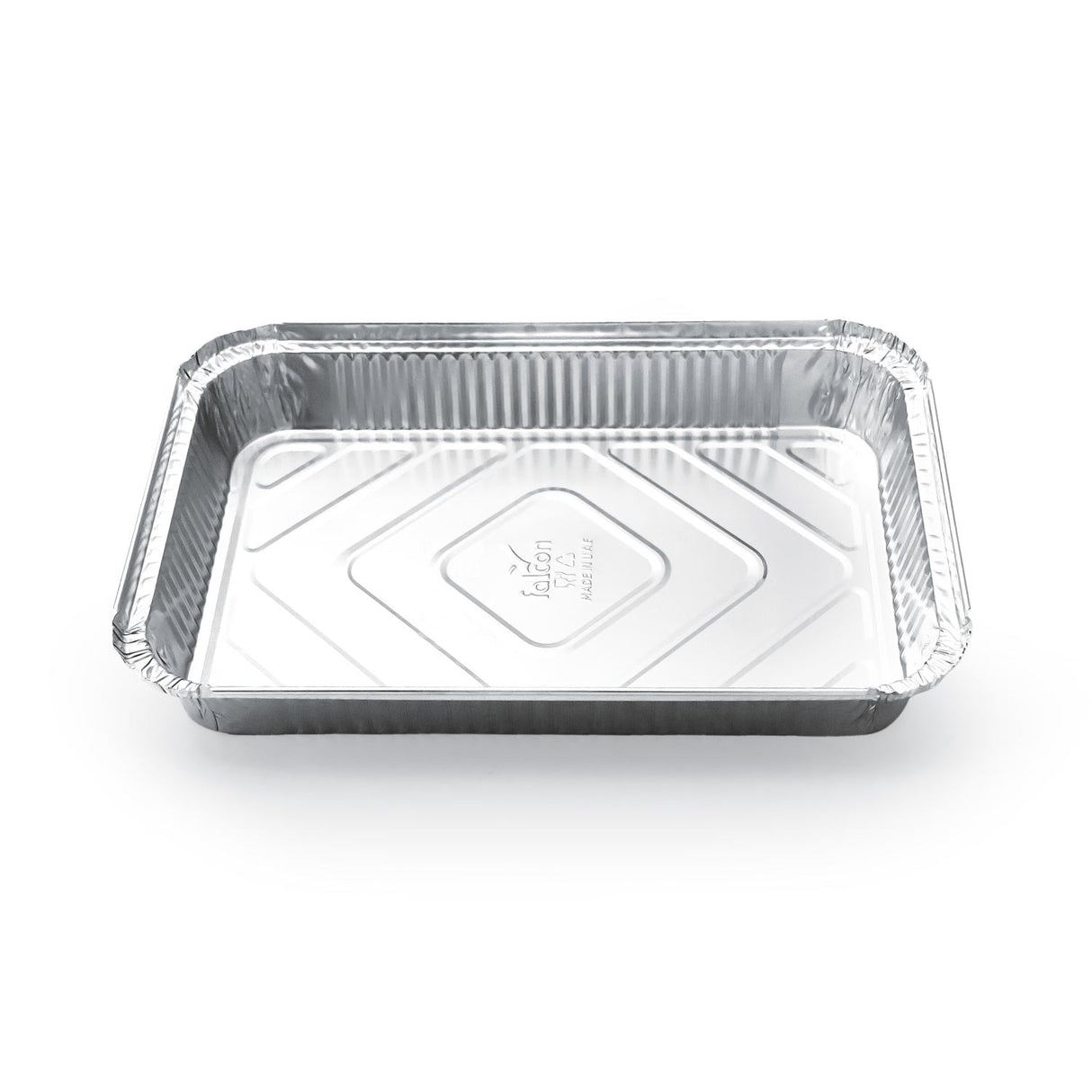 Falcon 12pcs Rectangular Aluminium Container with Lid 21.3cm*31.2cm*4.5cm - 83190 - Al Kabayel Discount CentreFalcon 12pcs Rectangular Aluminium Container with Lid 21.3cm*31.2cm*4.5cm - 83190DisposablesFALCONAl Kabayel Discount Centre