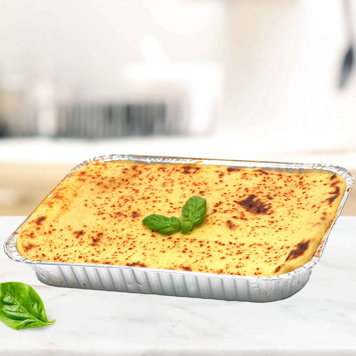 Falcon 12pcs Rectangular Aluminium Container with Lid 25.6cm*32.6cm*6cm - 73365 - Al Kabayel Discount CentreFalcon 12pcs Rectangular Aluminium Container with Lid 25.6cm*32.6cm*6cm - 73365DisposablesFALCONAl Kabayel Discount Centre