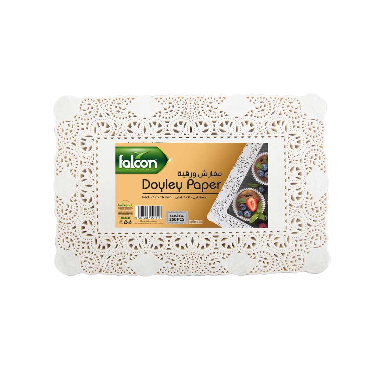 Falcon 250pcs Rectangular Doyley Paper 30cm*40cm - Al Kabayel Discount CentreFalcon 250pcs Rectangular Doyley Paper 30cm*40cmDisposablesFALCONAl Kabayel Discount Centre