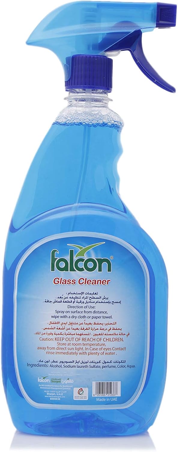 Falcon Glass Cleaner - 750 ml - Al Kabayel Discount CentreFalcon Glass Cleaner - 750 mlHome SuppliesFALCONAl Kabayel Discount Centre