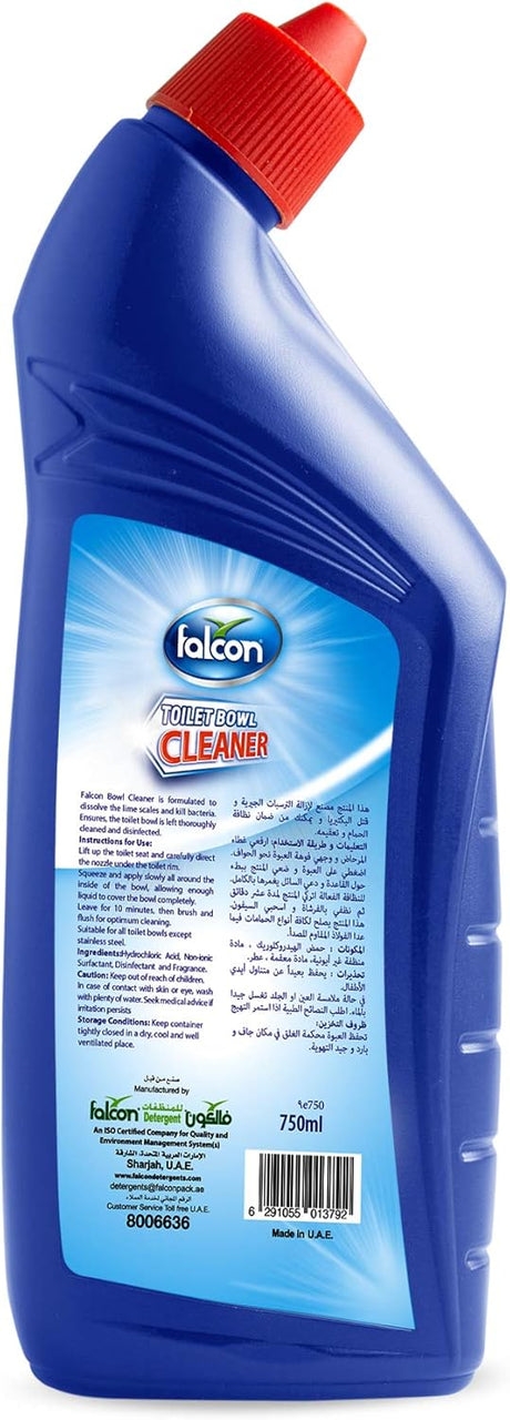 FALCON PACK Toilet Bowl Cleaner, Blue, 750 ml - Al Kabayel Discount CentreFALCON PACK Toilet Bowl Cleaner, Blue, 750 mlHome SuppliesFALCONAl Kabayel Discount Centre