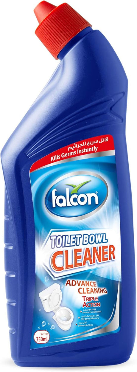 FALCON PACK Toilet Bowl Cleaner, Blue, 750 ml - Al Kabayel Discount CentreFALCON PACK Toilet Bowl Cleaner, Blue, 750 mlHome SuppliesFALCONAl Kabayel Discount Centre