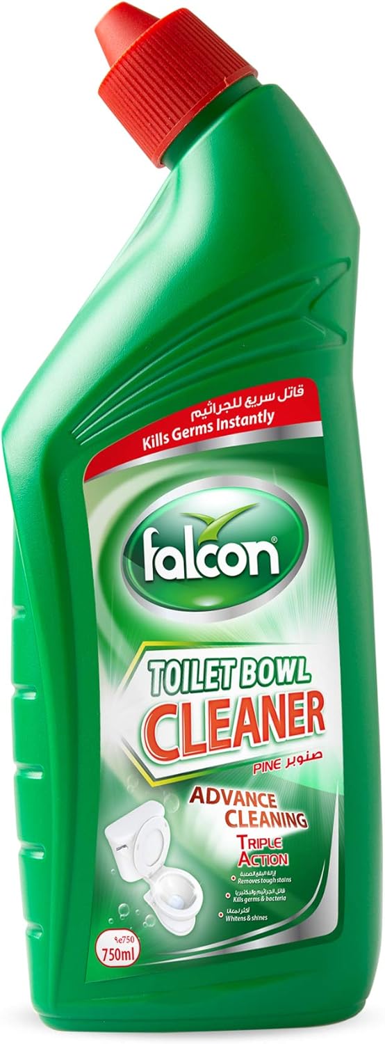 FALCON PACK Toilet Bowl Cleaner, Green, 750 ml - Al Kabayel Discount CentreFALCON PACK Toilet Bowl Cleaner, Green, 750 mlHome SuppliesFALCONAl Kabayel Discount Centre