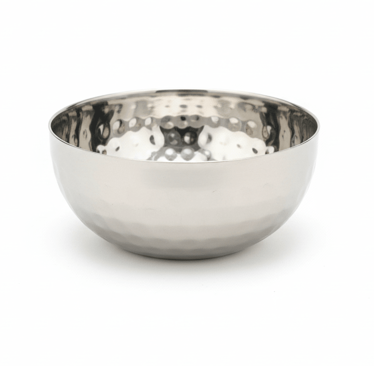 Falcon Stainless Steel Hammered Texture Serving Bowl – 8 cm - Al Kabayel Discount CentreFalcon Stainless Steel Hammered Texture Serving Bowl – 8 cmBowlsFALCONAl Kabayel Discount Centre