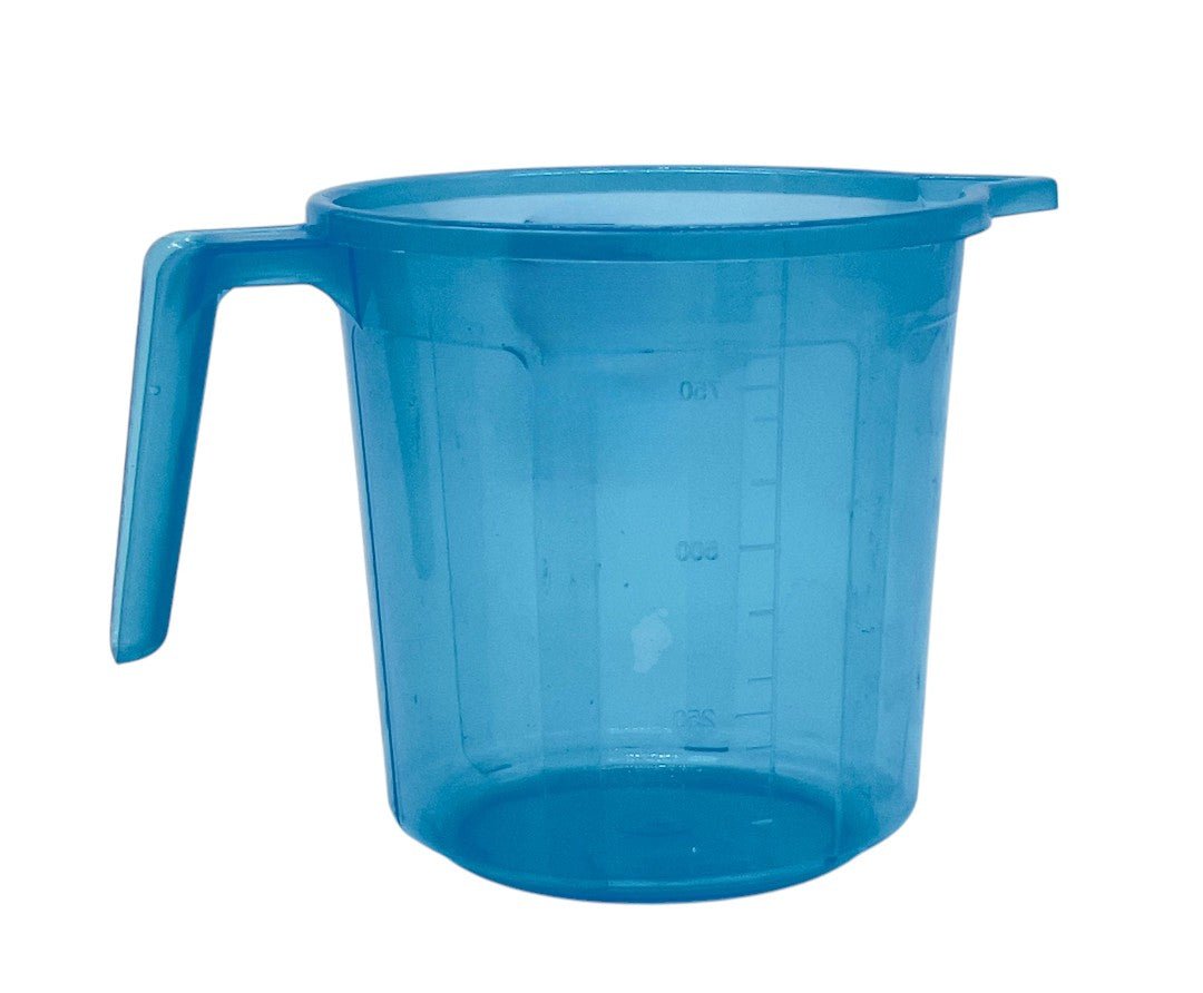 FALCON Transparent Plastic Mug 1000ml, Blue - Al Kabayel Discount CentreFALCON Transparent Plastic Mug 1000ml, BlueOrganizers & AccessoriesFALCONAl Kabayel Discount Centre