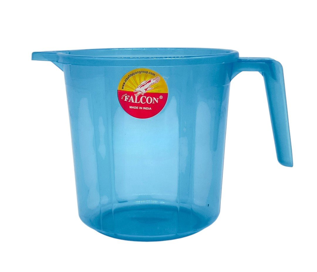 FALCON Transparent Plastic Mug 1000ml, Blue - Al Kabayel Discount CentreFALCON Transparent Plastic Mug 1000ml, BlueOrganizers & AccessoriesFALCONAl Kabayel Discount Centre