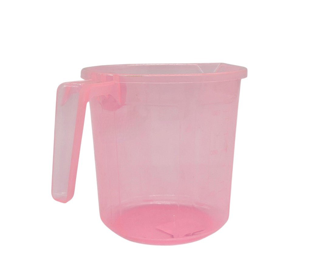 FALCON Transparent Plastic Mug 1000ml, Pink - Al Kabayel Discount CentreFALCON Transparent Plastic Mug 1000ml, PinkOrganizers & AccessoriesFALCONAl Kabayel Discount Centre