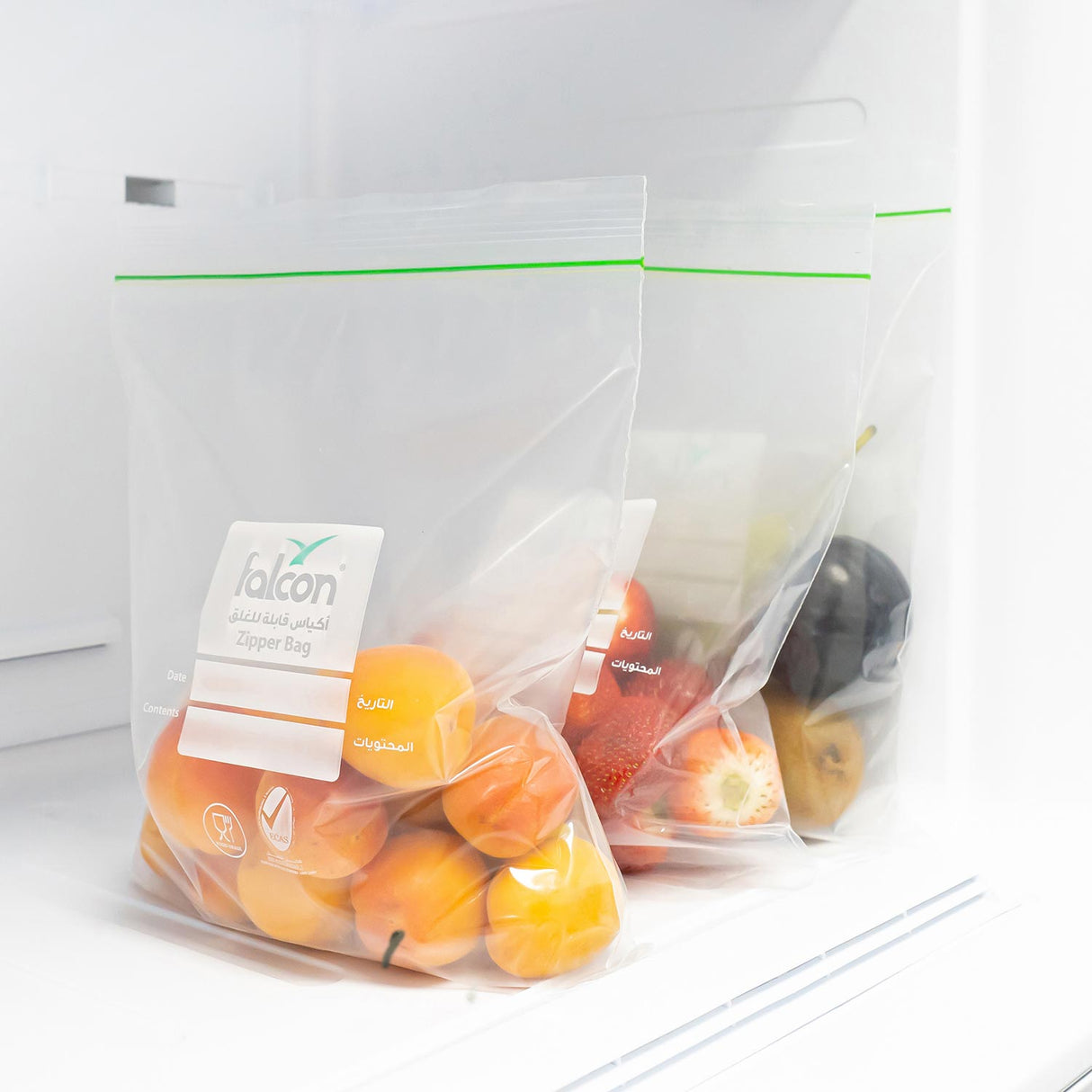 Falcon Zipper Bags 18cm*21cm, 50 Bags, Extra Thick, Easy Lock&Open - Al Kabayel Discount CentreFalcon Zipper Bags 18cm*21cm, 50 Bags, Extra Thick, Easy Lock&OpenJars & Food SaversFALCONAl Kabayel Discount Centre