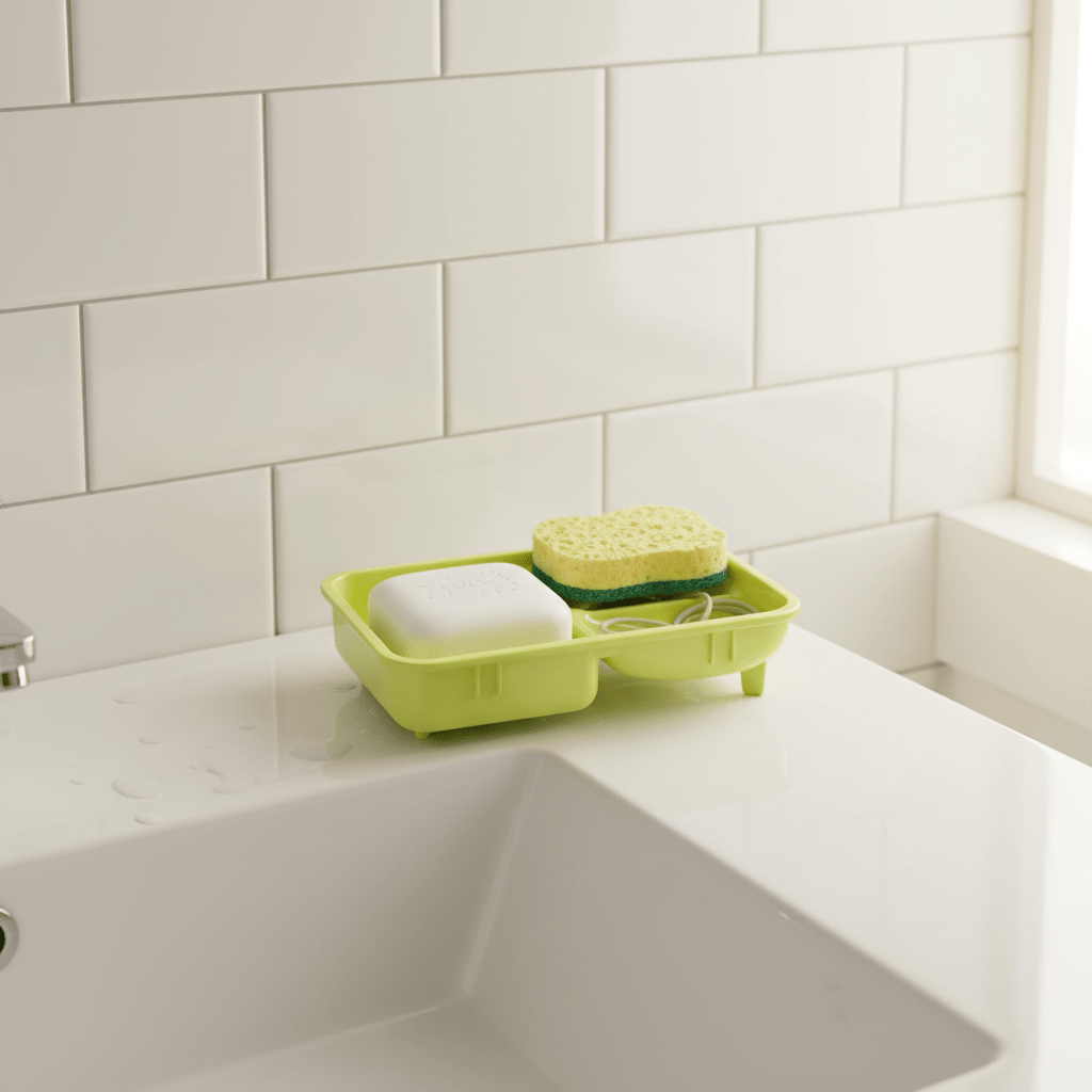 Family Plastics 3 Compartment Soap Stand 20cm*14cm, Assorted Color - Al Kabayel Discount CentreFamily Plastics 3 Compartment Soap Stand 20cm*14cm, Assorted ColorOrganizers & AccessoriesFAMILY PLASTICSAl Kabayel Discount Centre