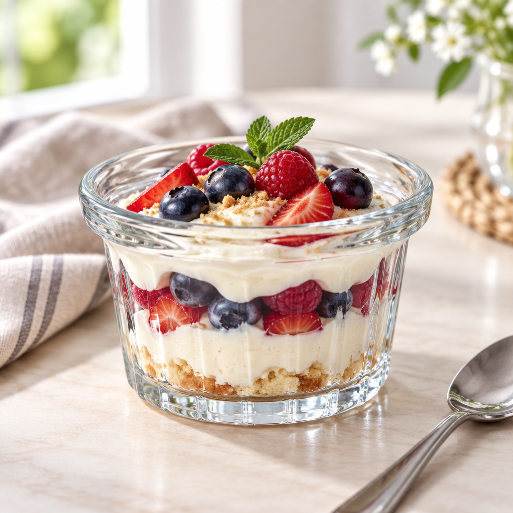 Borcam Glass Dessert Bowl - 285ml
