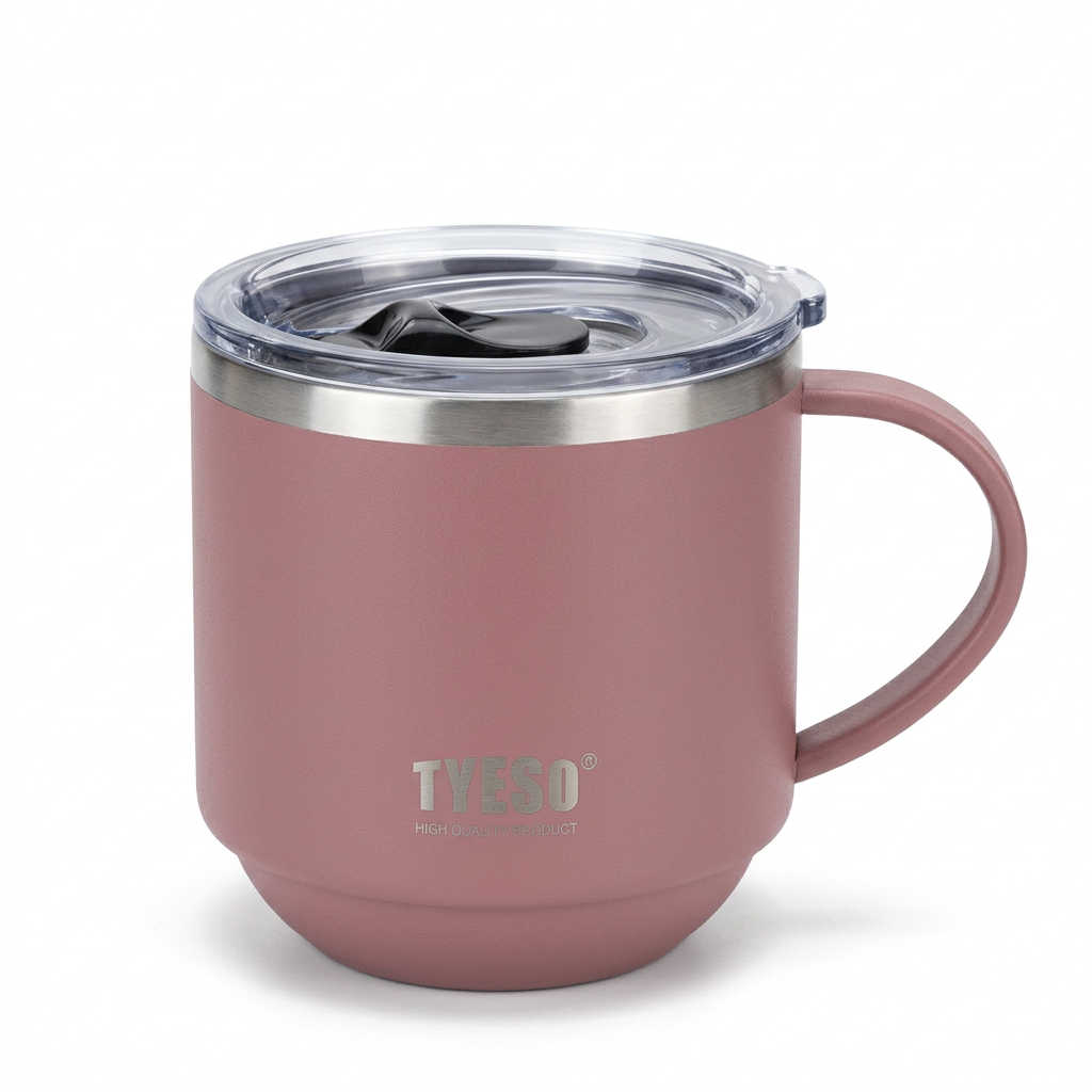 Tyeso Vacuum Mug Dusty Rose Pink - 330ml