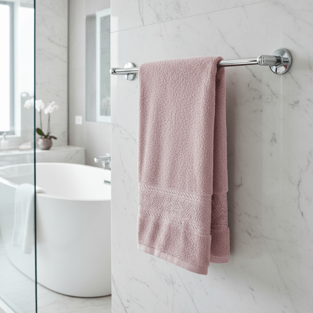 Fieldcrest Cotton Hand Towel – Blush Pink | 50×100cm - Al Kabayel Discount CentreFieldcrest Cotton Hand Towel – Blush Pink | 50×100cmBath Towels & WashclothsFIELD CRESTAl Kabayel Discount Centre