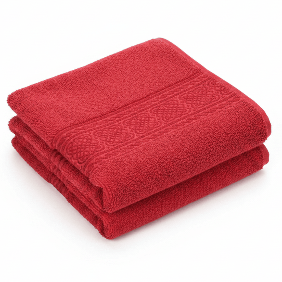 Fieldcrest Cotton Hand Towel – Red | 50×100cm - Al Kabayel Discount CentreFieldcrest Cotton Hand Towel – Red | 50×100cmBath Towels & WashclothsFIELD CRESTAl Kabayel Discount Centre