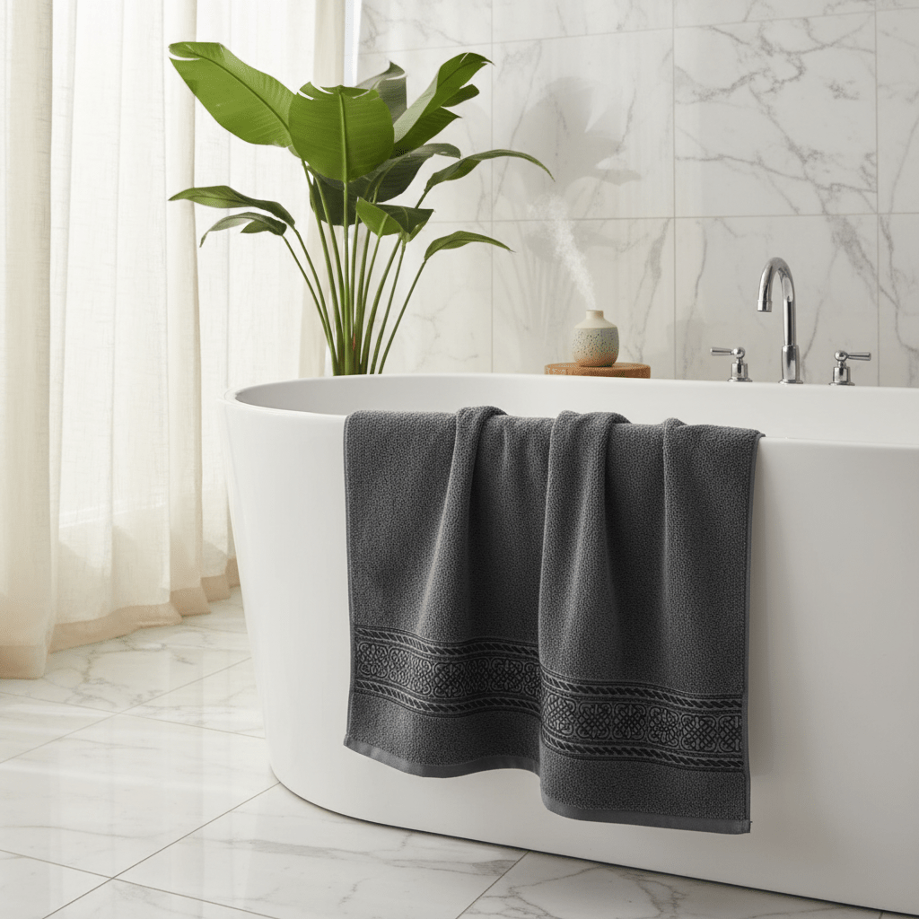 Fieldcrest Luxury Bath Towel – Dark Gray | 70×140cm - Al Kabayel Discount CentreFieldcrest Luxury Bath Towel – Dark Gray | 70×140cmBath Towels & WashclothsFIELD CRESTAl Kabayel Discount Centre
