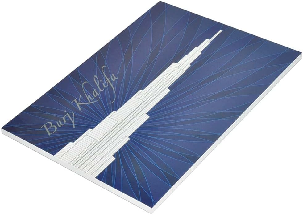 FIS Burj Khalifa Writing Pad – A4, 80 Sheets (FSPDEA480BUK) - Al Kabayel Discount CentreFIS Burj Khalifa Writing Pad – A4, 80 Sheets (FSPDEA480BUK)Notebooks & Writing PadsFISAl Kabayel Discount Centre
