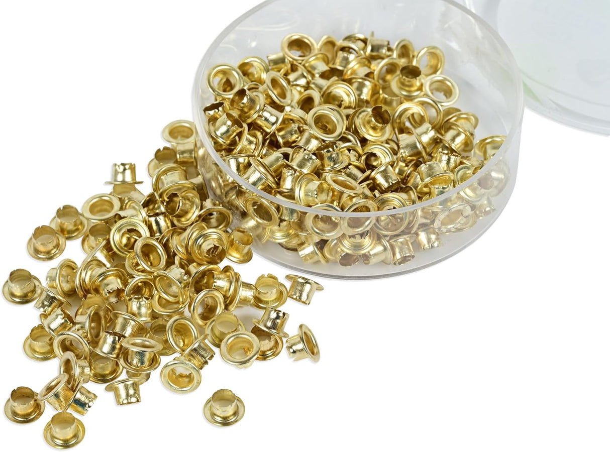 FIS Eyelets Size 4.8Mm Diameter 4.6Mm Length Box Of 250Pcs Gold Color - FSPI9707 - Al Kabayel Discount CentreFIS Eyelets Size 4.8Mm Diameter 4.6Mm Length Box Of 250Pcs Gold Color - FSPI9707Paper Clips, Staples & FastenersFISAl Kabayel Discount Centre