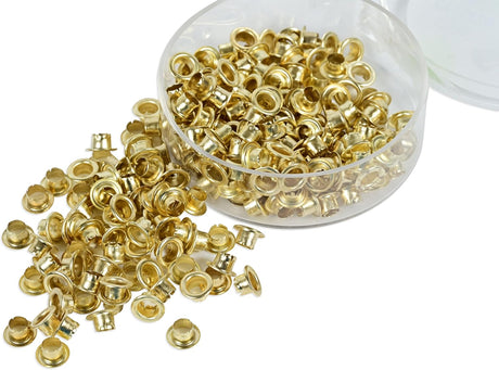 FIS Eyelets Size 4.8Mm Diameter 4.6Mm Length Box Of 250Pcs Gold Color - FSPI9707 - Al Kabayel Discount CentreFIS Eyelets Size 4.8Mm Diameter 4.6Mm Length Box Of 250Pcs Gold Color - FSPI9707Paper Clips, Staples & FastenersFISAl Kabayel Discount Centre