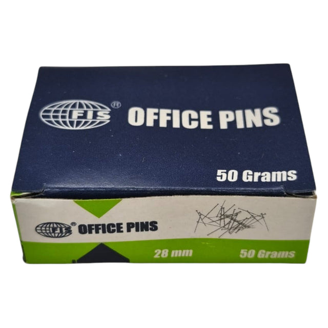 FIS Fine Straight Pins, Durable Stainless Steel Dressmaker For Sewing With Plastic Boxes, Flat Head, Satin Pins For Jewelry Making, Sewing Crafts 50Grams - 28MM - Al Kabayel Discount CentreFIS Fine Straight Pins, Durable Stainless Steel Dressmaker For Sewing With Plastic Boxes, Flat Head, Satin Pins For Jewelry Making, Sewing Crafts 50Grams - 28MMPaper Clips, Staples & FastenersFISAl Kabayel Discount Centre