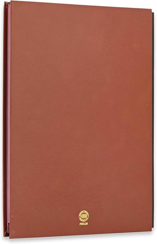 FIS Signature Book, Vinyl Material Cover, 20 Sheets, Brown Color, 240 x 340 mm - Al Kabayel Discount CentreFIS Signature Book, Vinyl Material Cover, 20 Sheets, Brown Color, 240 x 340 mmNotebooks & Writing PadsFISAl Kabayel Discount Centre